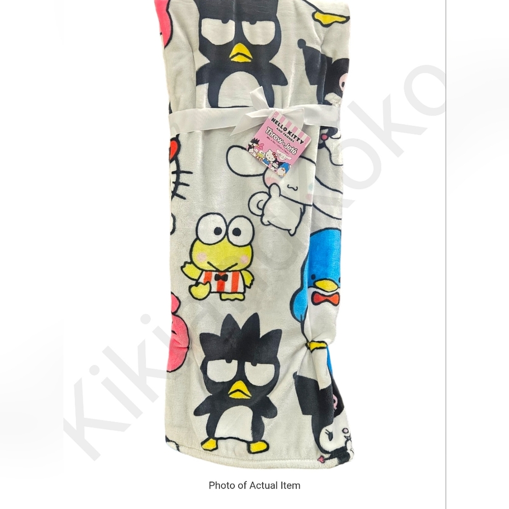 *LAST CHANCE & FINAL PRICE & LAST 1* HTF NWT Hello Kitty Plush Throws 60" x 70"